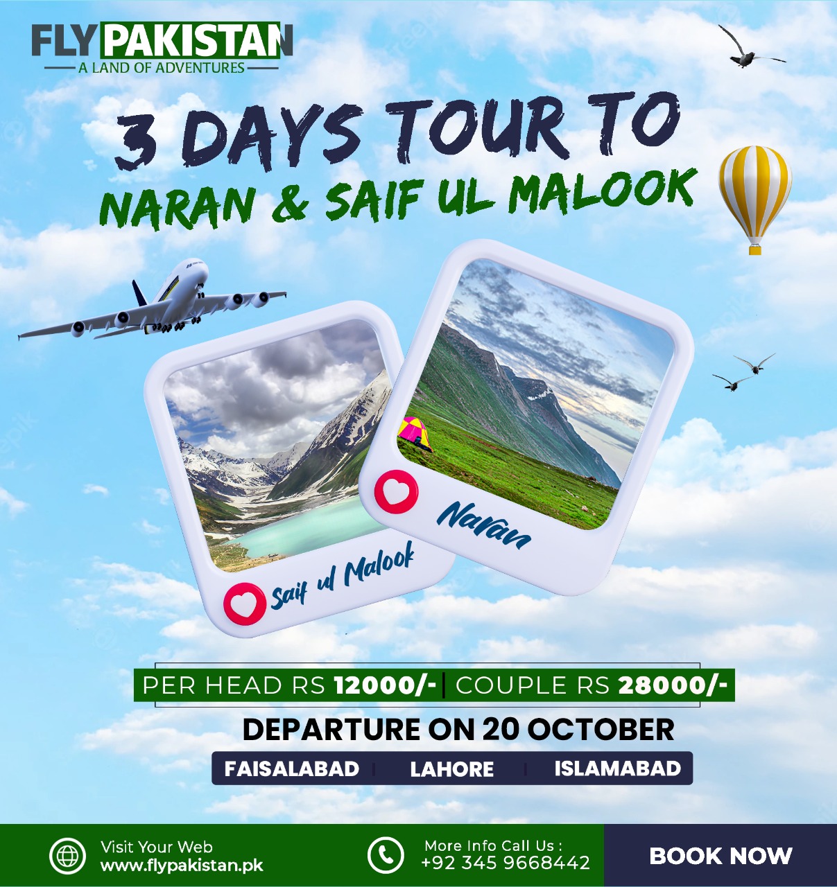 Book Deal Naran Autumn Tour 2022